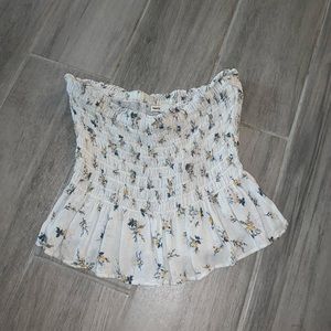 Floral American Eagle Tube Top